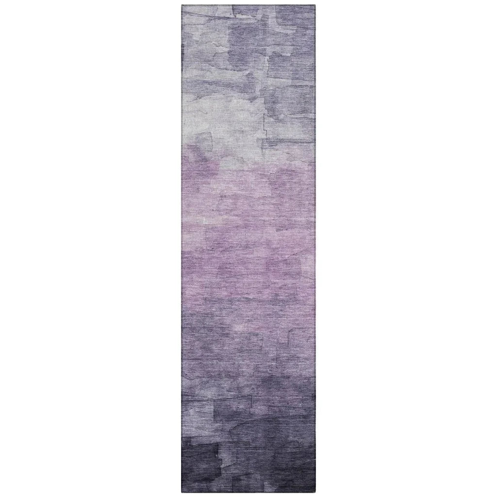 Sylari Purple Washable Indoor - Outdoor Rug - LOOMLAN - LOOMLAN Rugs - Outdoor Rugs
