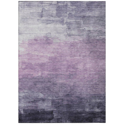Sylari Purple Washable Indoor - Outdoor Rug - LOOMLAN - LOOMLAN Rugs - Outdoor Rugs