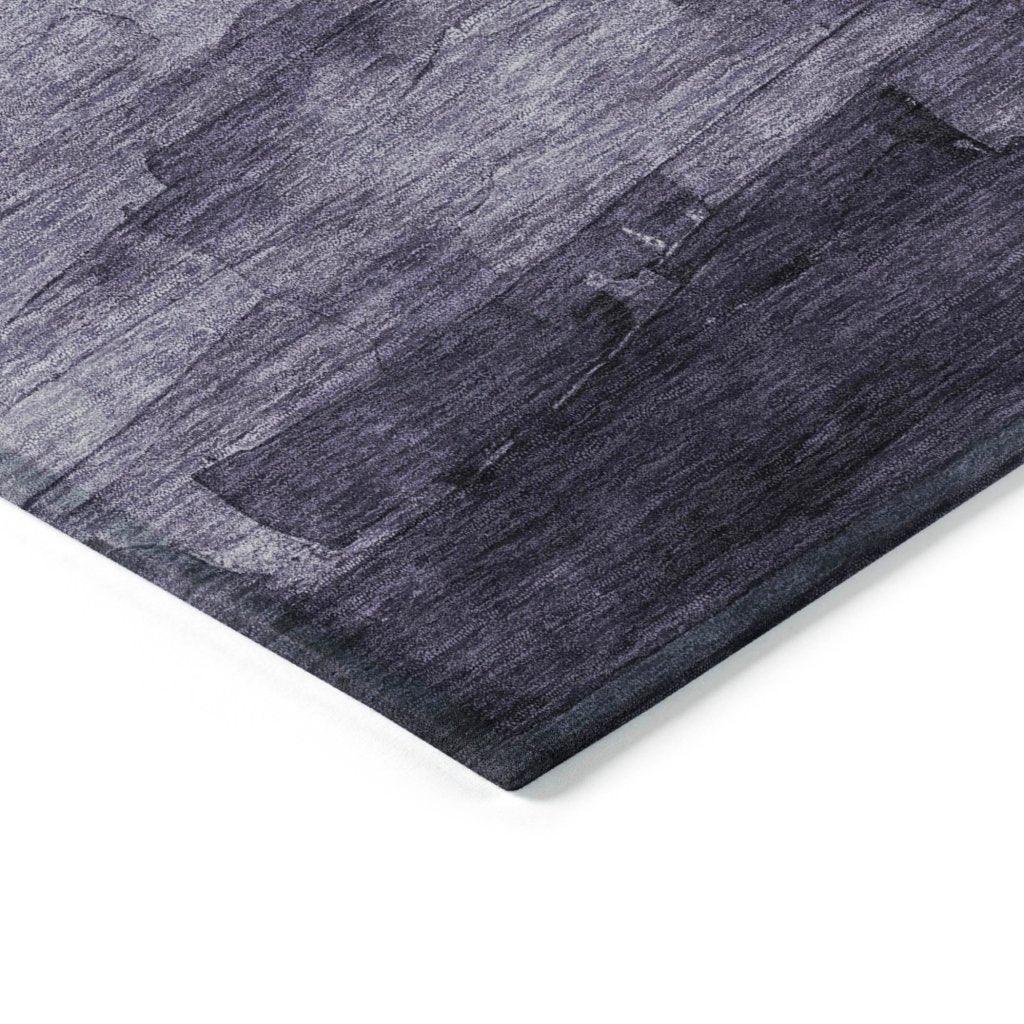 Sylari Purple Washable Indoor - Outdoor Rug - LOOMLAN - LOOMLAN Rugs - Outdoor Rugs