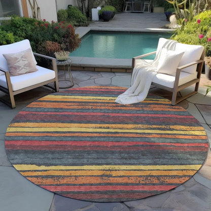 Sylira Granite Washable Indoor-Outdoor Rug-Outdoor Rugs-LOOMLAN Rugs-LOOMLAN