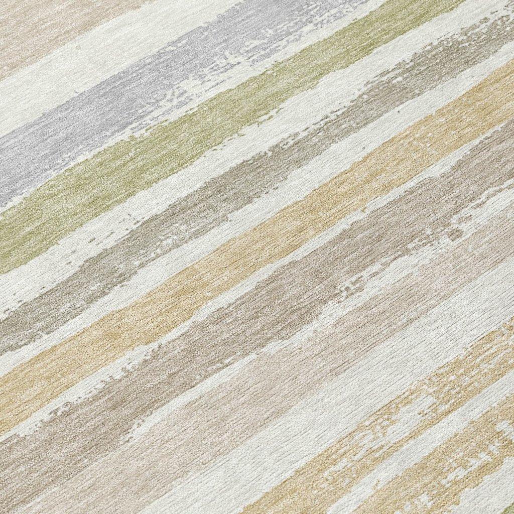 Sylira Ivory Washable Indoor-Outdoor Rug-Outdoor Rugs-LOOMLAN Rugs-LOOMLAN
