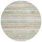 Sylira Ivory Washable Indoor-Outdoor Rug-Outdoor Rugs-LOOMLAN Rugs-8' x 8'-LOOMLAN