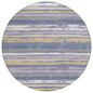 Sylira Purple Washable Indoor-Outdoor Rug-Outdoor Rugs-LOOMLAN Rugs-8' x 8'-LOOMLAN