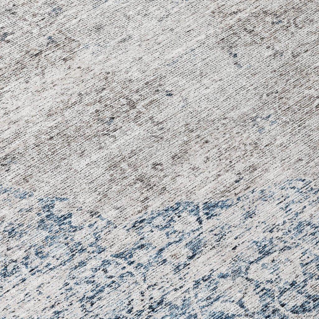 Sylvia Blue Washable Indoor - Outdoor Rug - LOOMLAN - LOOMLAN Rugs - Outdoor Rugs