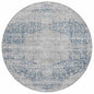 Sylvia Blue Washable Indoor - Outdoor Rug - LOOMLAN - LOOMLAN Rugs - Outdoor Rugs