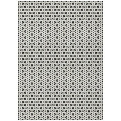 Symara Ivory Washable Indoor - Outdoor Rug - LOOMLAN - LOOMLAN Rugs - Outdoor Rugs