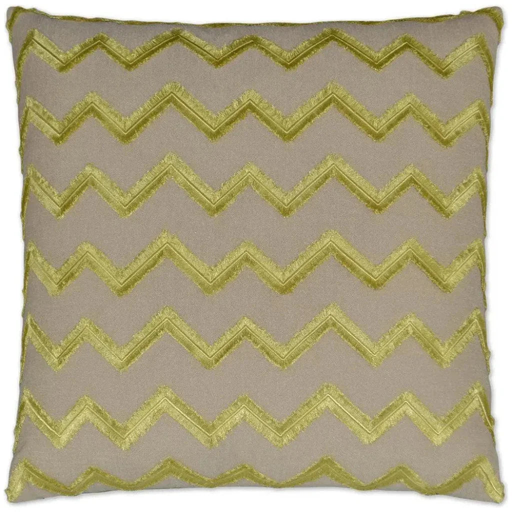 Symmetry Citron Brown Throw Pillow Insert - LOOMLAN - D.V. Kap - Throw Pillows