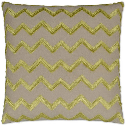 Symmetry Citron Brown Throw Pillow Insert - LOOMLAN - D.V. Kap - Throw Pillows