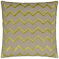 Symmetry Citron Brown Throw Pillow Insert - LOOMLAN - D.V. Kap - Throw Pillows