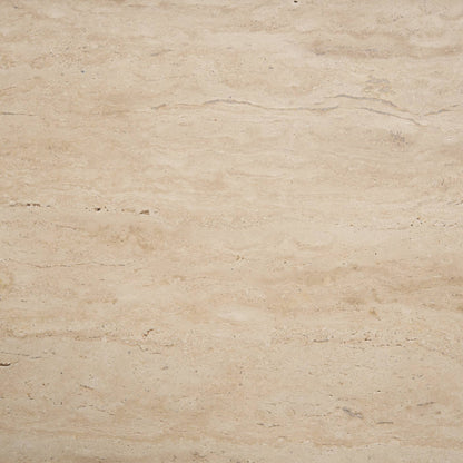 Symona Travertine Top Coffee Table