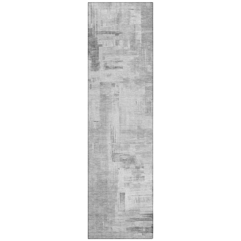 Syrene Gray Washable Indoor - Outdoor Rug - LOOMLAN - LOOMLAN Rugs - Outdoor Rugs