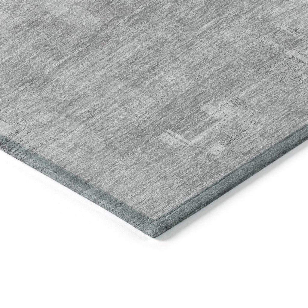 Syrene Gray Washable Indoor - Outdoor Rug - LOOMLAN - LOOMLAN Rugs - Outdoor Rugs