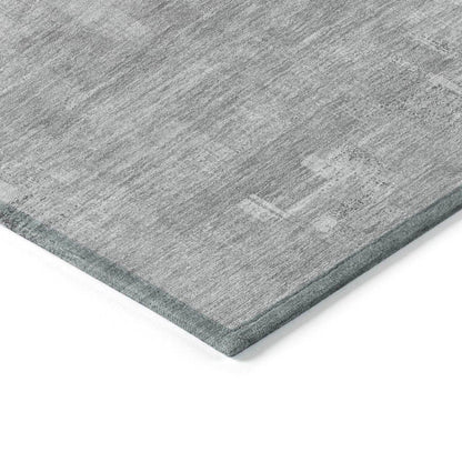Syrene Gray Washable Indoor - Outdoor Rug - LOOMLAN - LOOMLAN Rugs - Outdoor Rugs