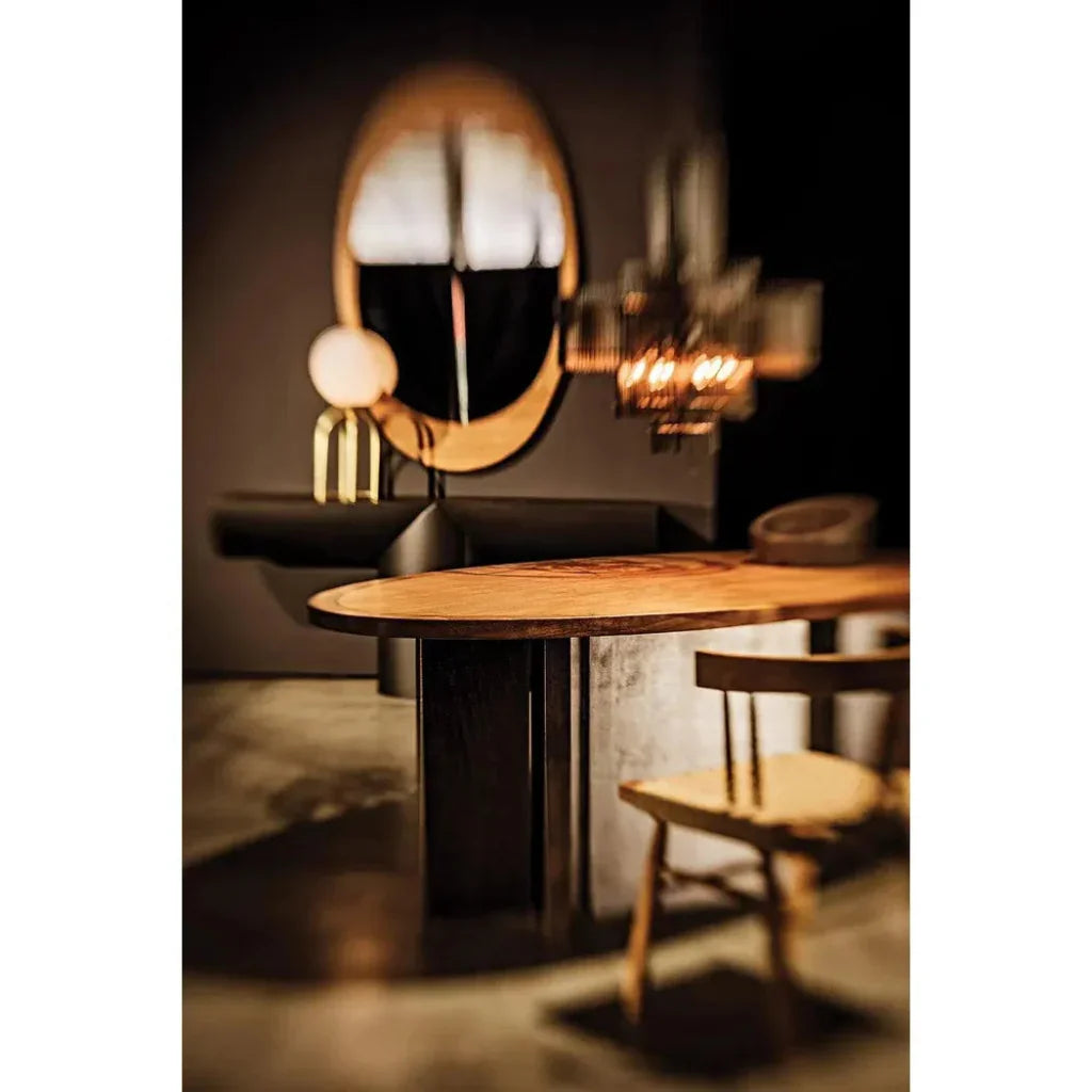 T - ed Steel Black Rectangle Console Table - LOOMLAN - Noir - Console Tables