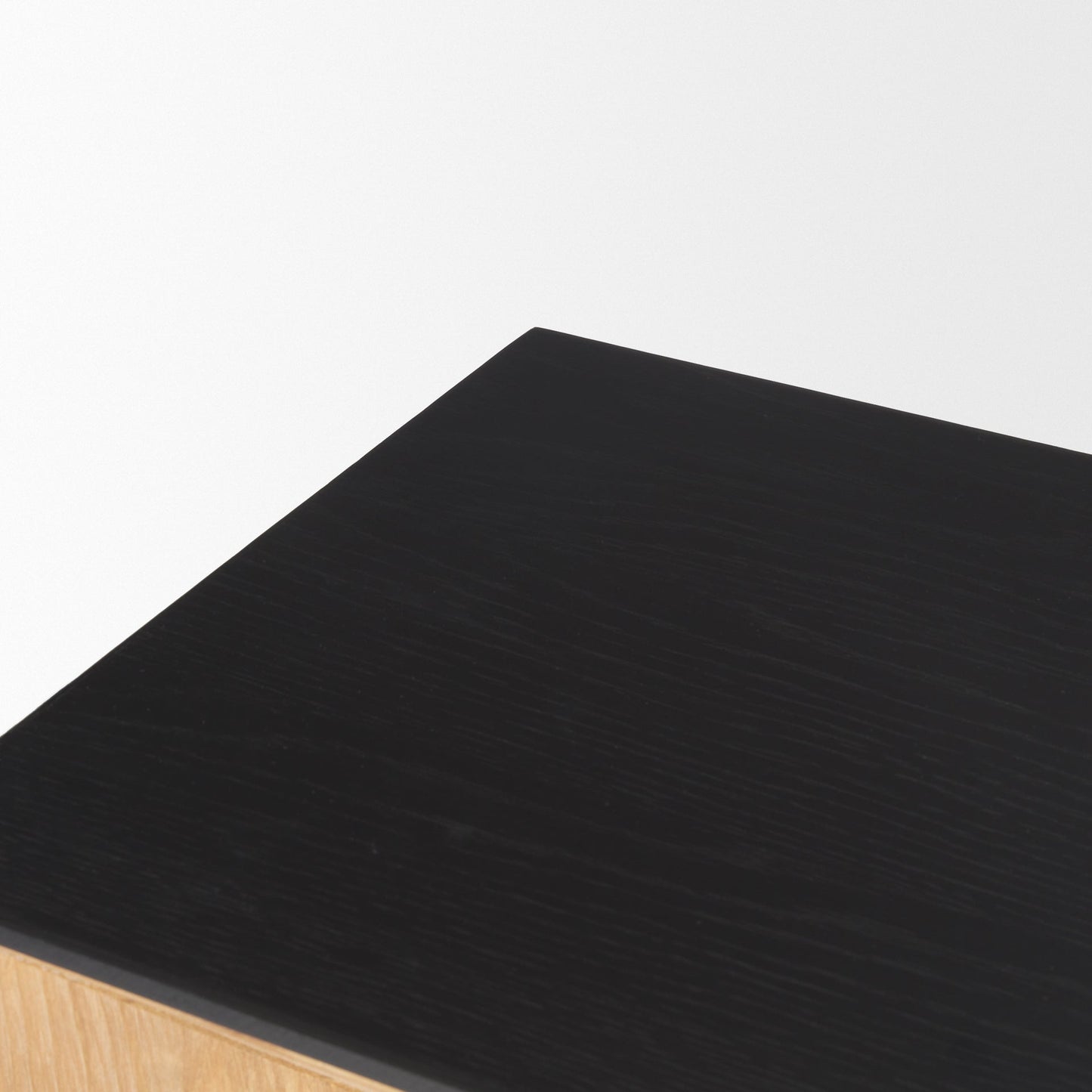 Tabor Natural Wooden Waterfall Console Table