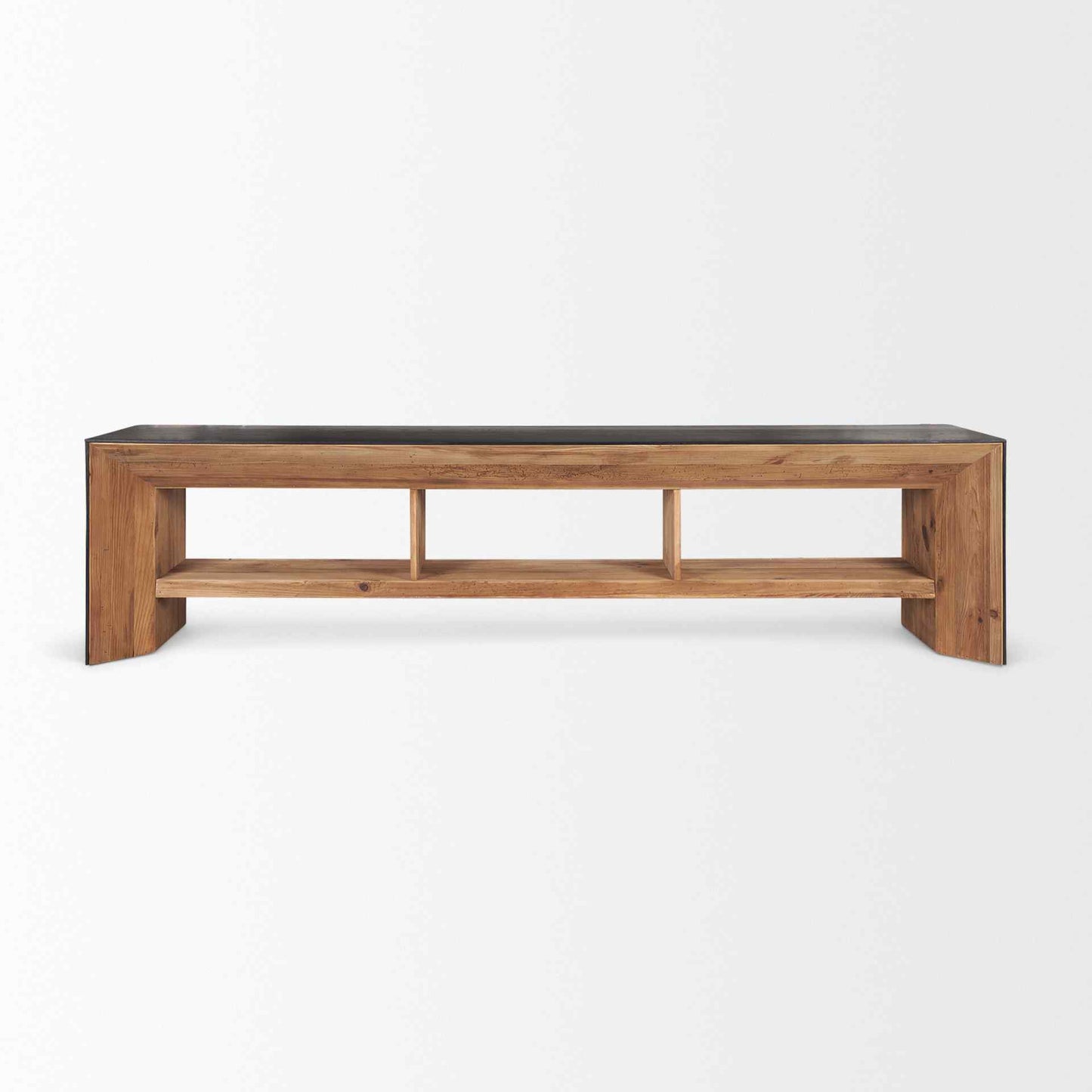 Tabor Natural Wooden Waterwall Media Console