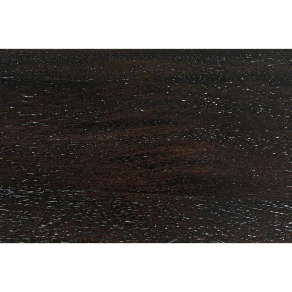 Tabu Coffee Table, Brass Legs Ebony Walnut - LOOMLAN - Noir - Coffee Tables