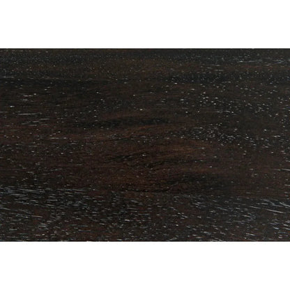 Tabu Coffee Table, Brass Legs Ebony Walnut - LOOMLAN - Noir - Coffee Tables