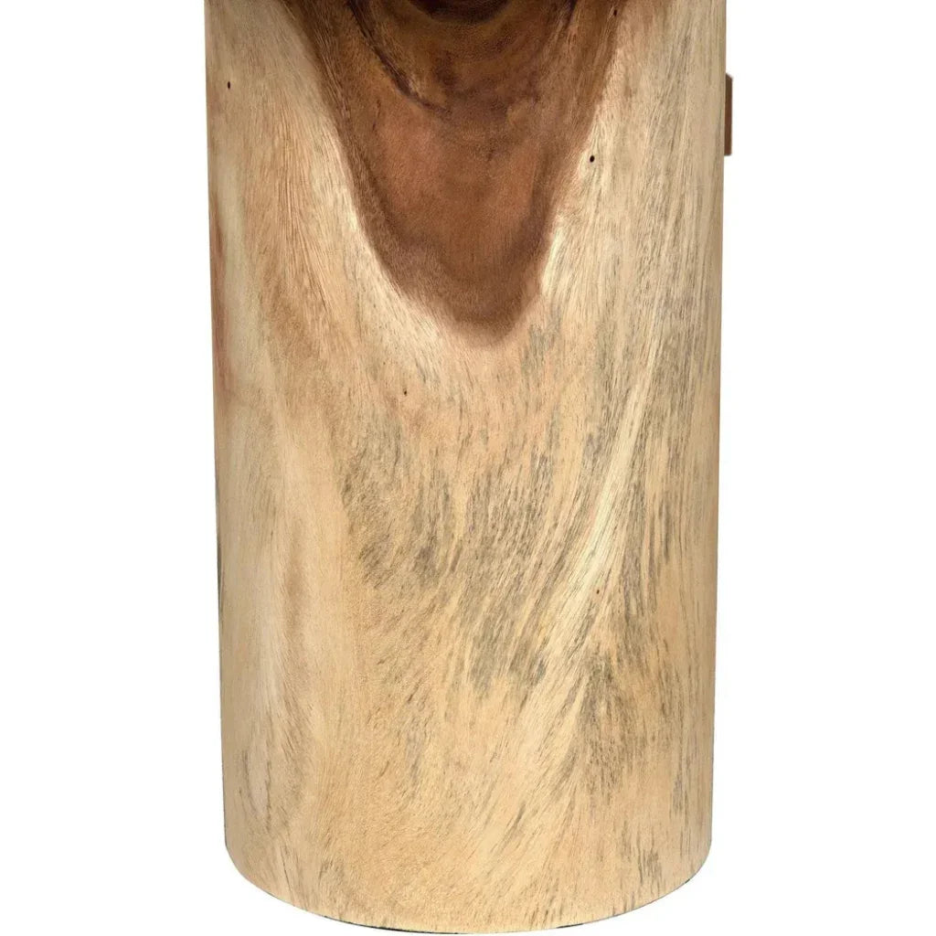 Tabula Side Table, Munggur Wood - LOOMLAN - Noir - Side Tables