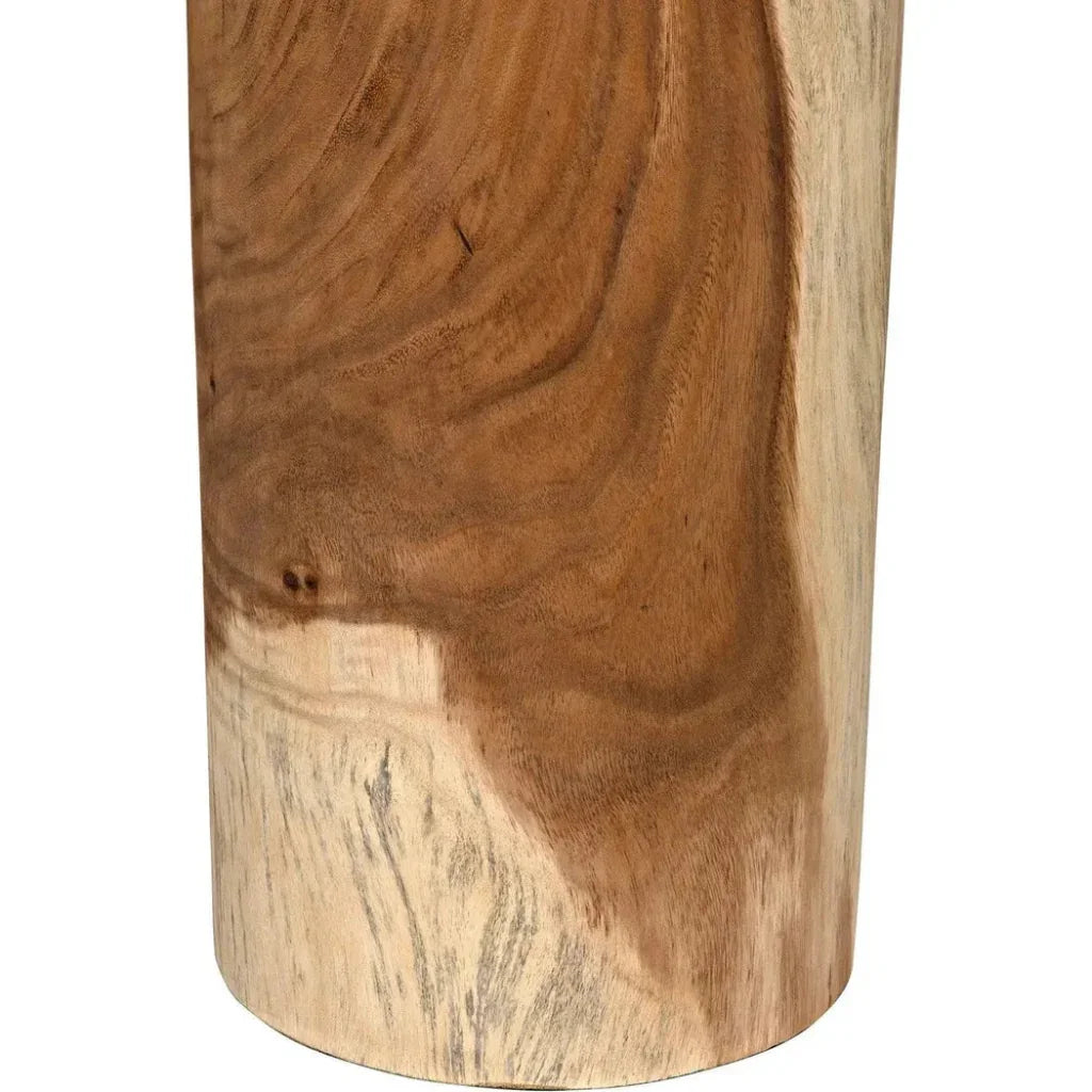 Tabula Side Table, Munggur Wood - LOOMLAN - Noir - Side Tables