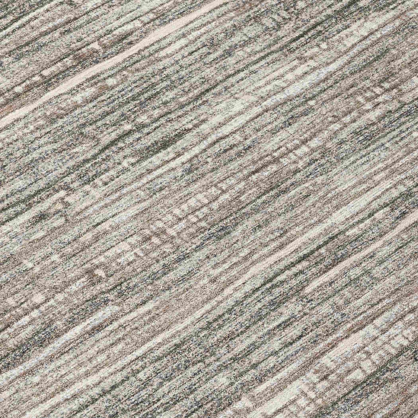 Taelain Brown Washable Indoor-Outdoor Rug