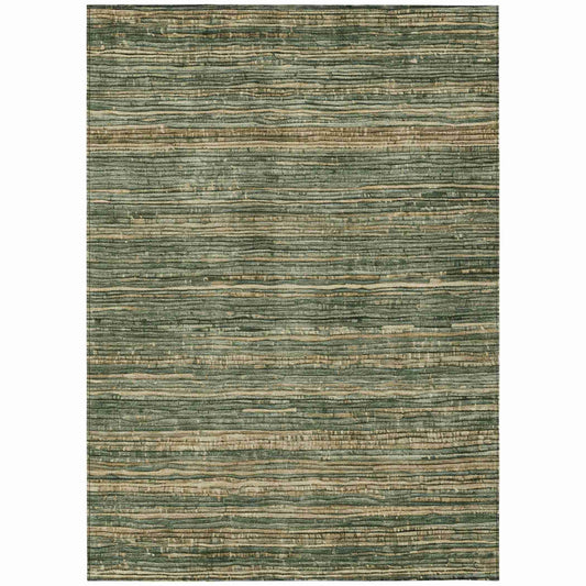 Taelain Fern Washable Indoor-Outdoor Rug