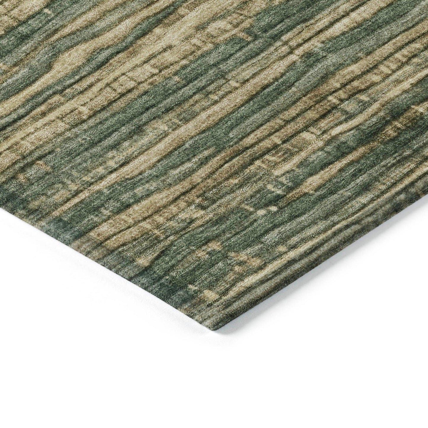 Taelain Fern Washable Indoor-Outdoor Rug