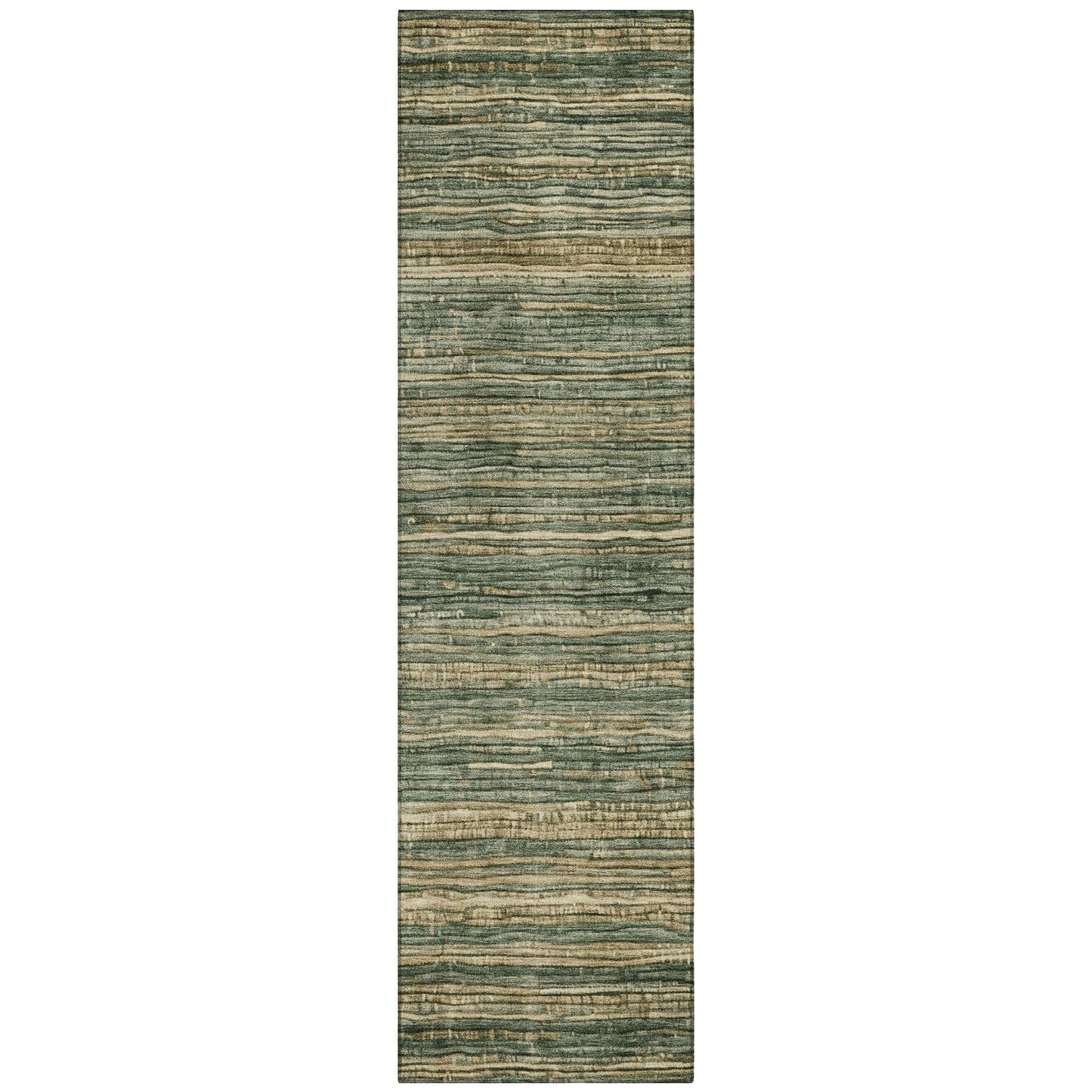 Taelain Fern Washable Indoor-Outdoor Rug