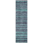 Taelain Teal Washable Indoor-Outdoor Rug