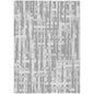 Taelaris Gray Washable Indoor-Outdoor Rug