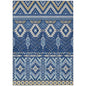 Taelien Blue Washable Indoor-Outdoor Rug
