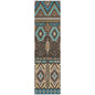 Taelien Brown Washable Indoor-Outdoor Rug