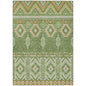 Taelien Green Washable Indoor-Outdoor Rug