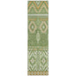 Taelien Green Washable Indoor-Outdoor Rug