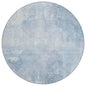 Taelion Blue Washable Indoor-Outdoor Rug