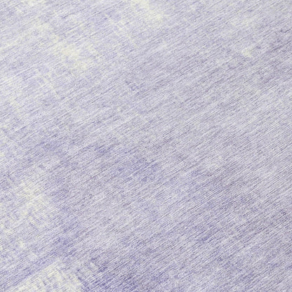 Taelion Purple Washable Indoor-Outdoor Rug