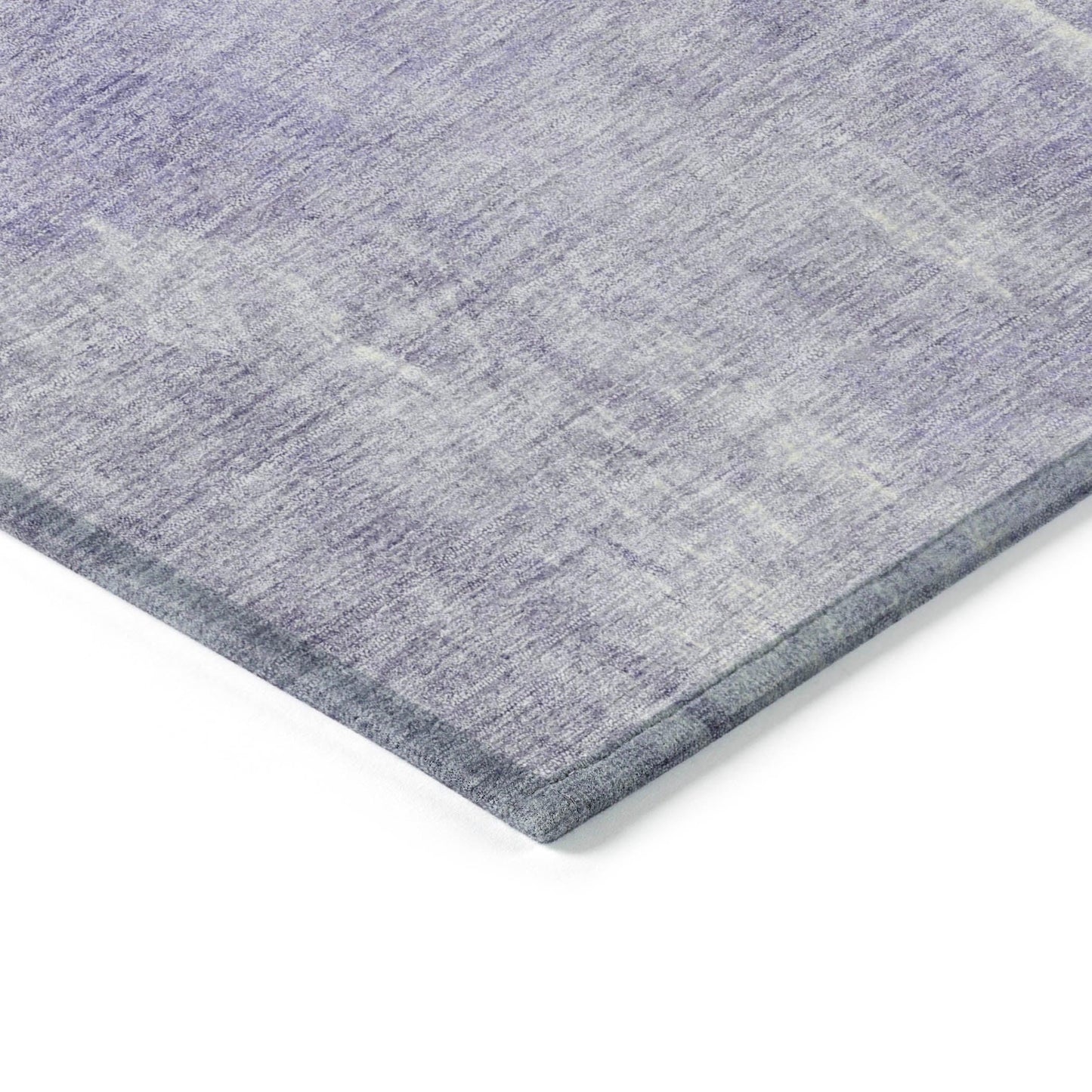 Taelion Purple Washable Indoor-Outdoor Rug