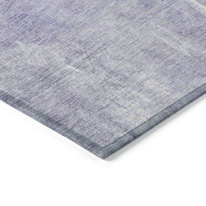 Taelion Purple Washable Indoor-Outdoor Rug