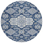 Taelira Blue Washable Indoor-Outdoor Rug