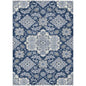 Taelira Blue Washable Indoor-Outdoor Rug