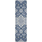 Taelira Blue Washable Indoor-Outdoor Rug