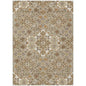 Taelira Taupe Washable Indoor-Outdoor Rug