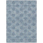 Taelora Blue Washable Indoor-Outdoor Rug