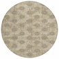 Taelora Gold Washable Indoor-Outdoor Rug