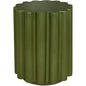 Taffy Concrete Green Geometric Accent Table - LOOMLAN - Side Tables