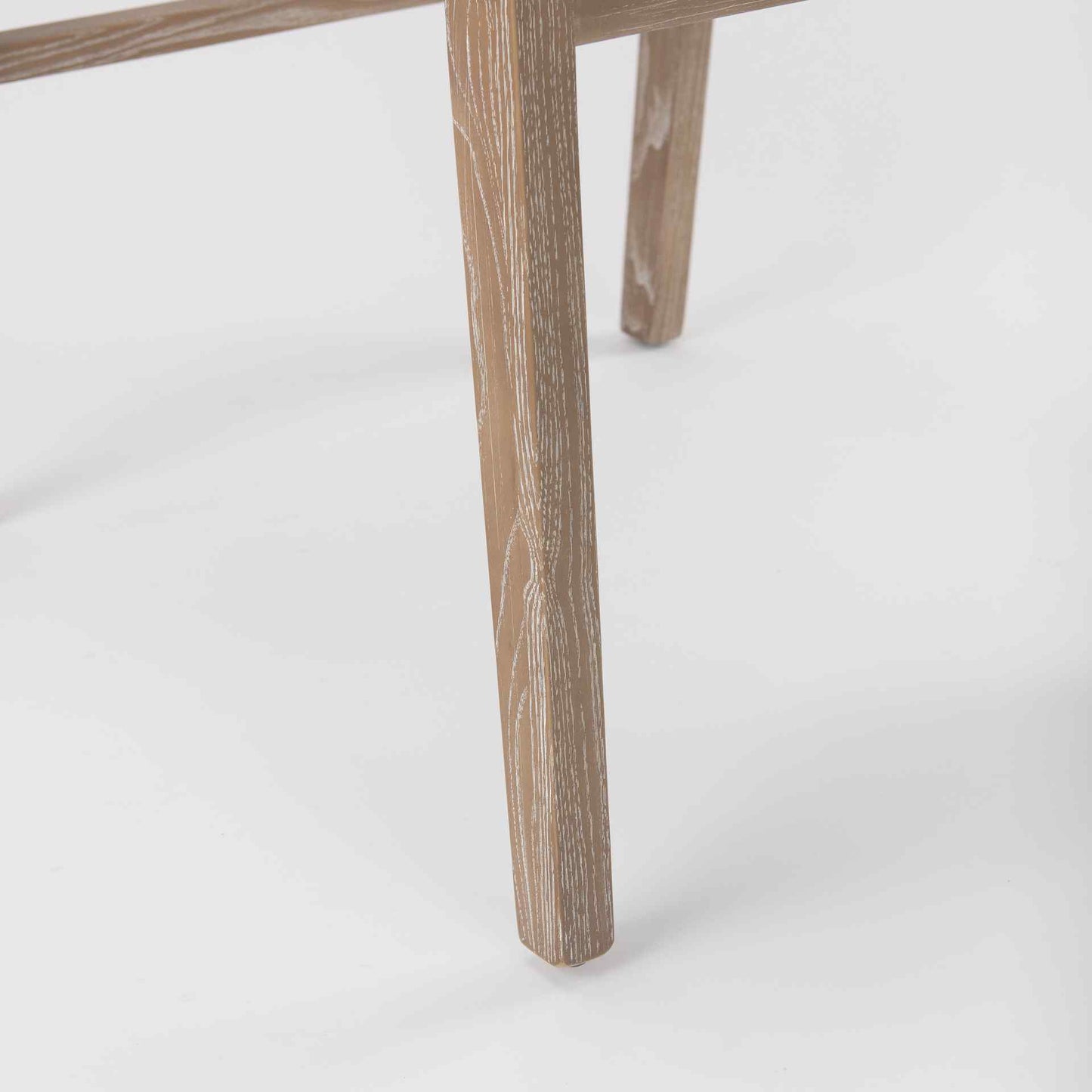 Tahoe Cream Fabric Armless Dining Chair (Set of 2)