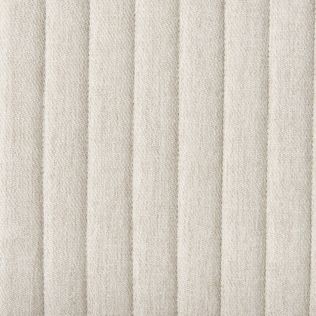 Tahoe Cream Fabric Armless Dining Chair (Set of 2)