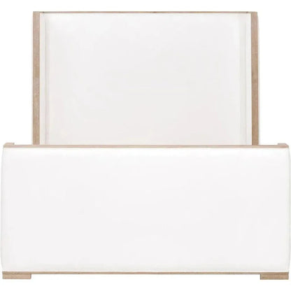 Tailor White Bed Stain Resistant - Beige Accents - LOOMLAN - Essentials For Living - Beds