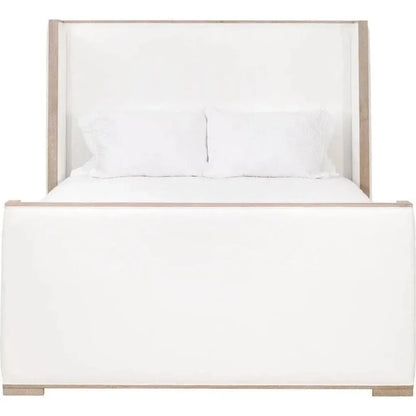 Tailor White Bed Stain Resistant - Beige Accents - LOOMLAN - Essentials For Living - Beds