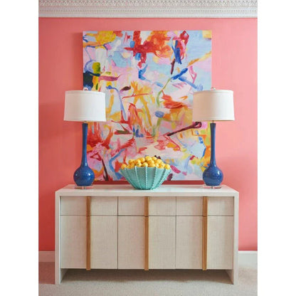 Tailored Three Drawers White Cabinet - LOOMLAN - Chelsea House - Accent Cabinets